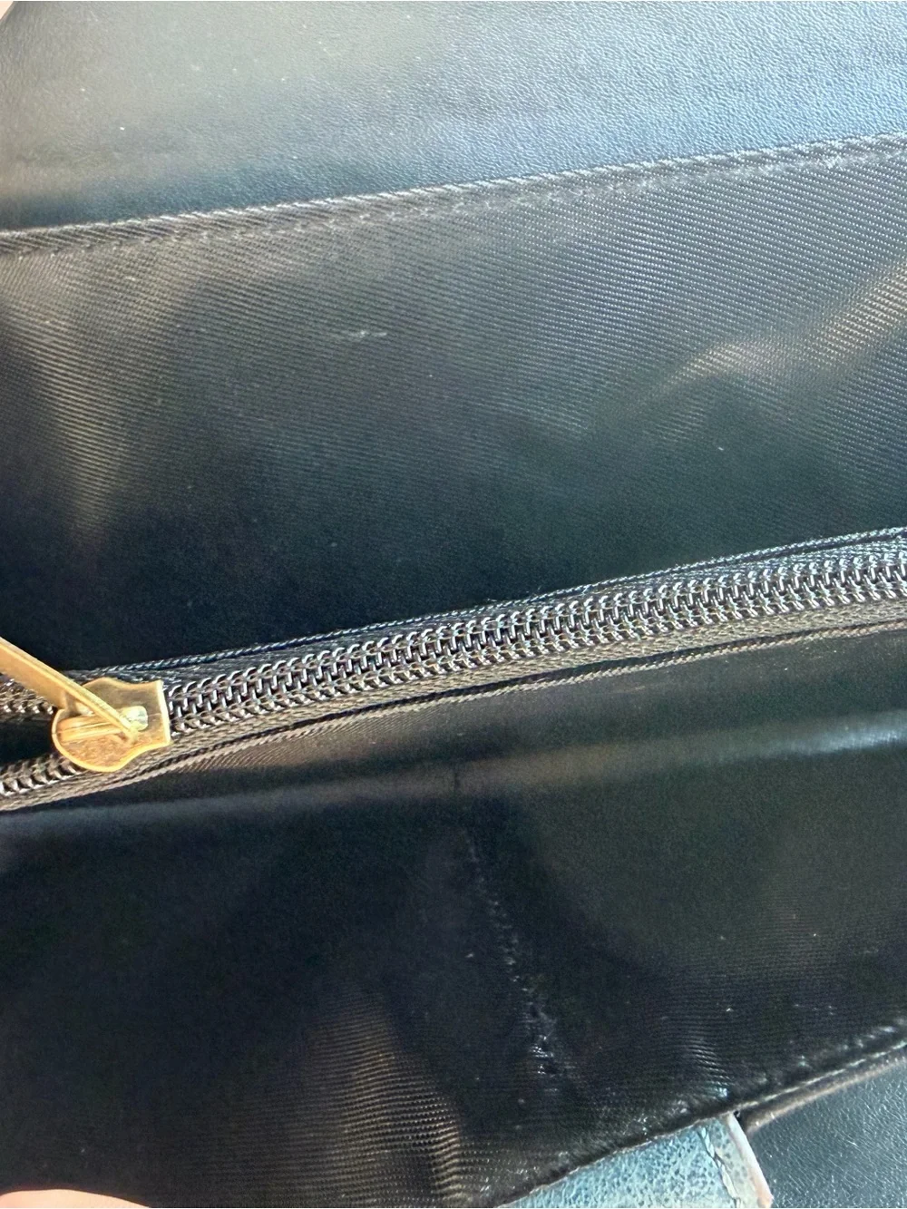 b.o.c. Teal Embossed Buckle Wallet